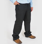 Mens The Original Ben Sherman MB5311L Elegant Dress Straight Leg Black Trousers